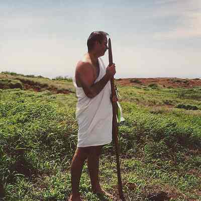 Lopaka Aiwohi in kihei @ rain ceremony