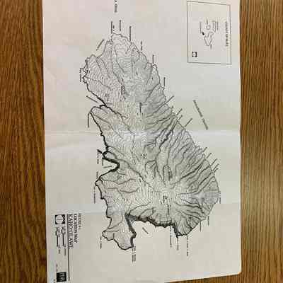 Location Map Kahoolawe