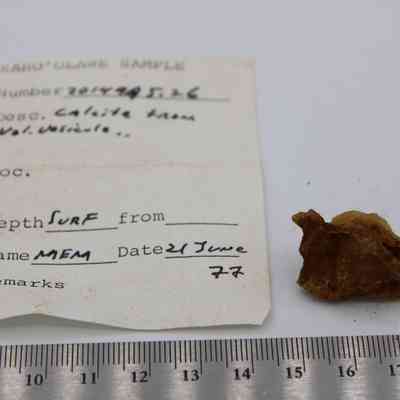 Calcite piece