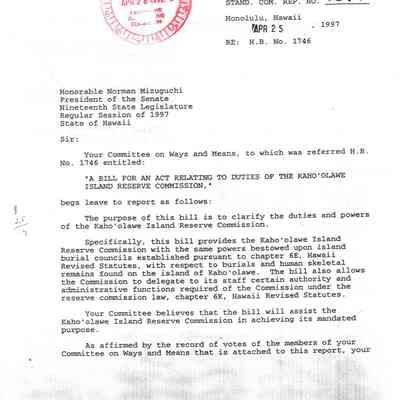 Standing Committee Report No. 1819