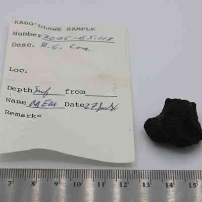 Basaltic glass core