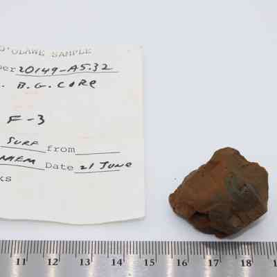Basaltic glass core
