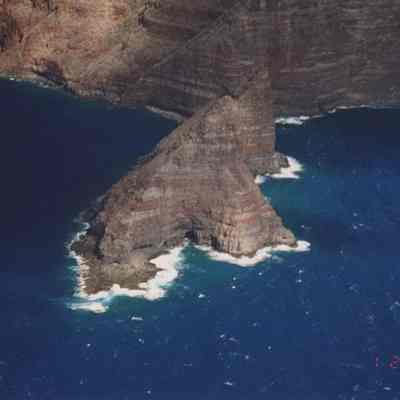 Aerial view of Pu'ukoa'e