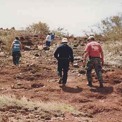 People hiking