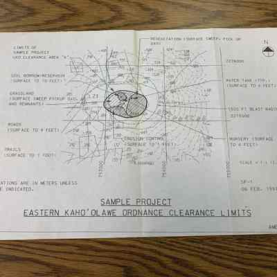 Eastern Kaho'olawe Ordnance Clearance Limits: Origsize: 17" x 11"; Origformat: Document; Resolution: 150 dpi