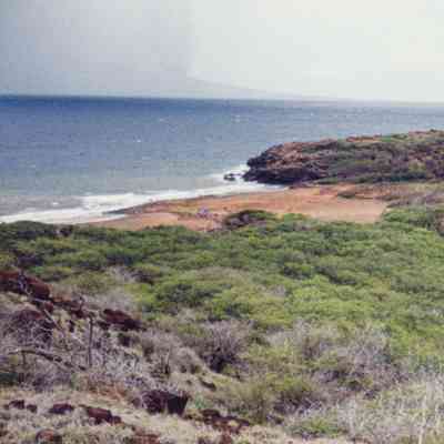 Landscape with coastline