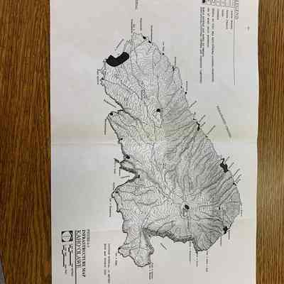 Infrastructure Map Kaho'olawe