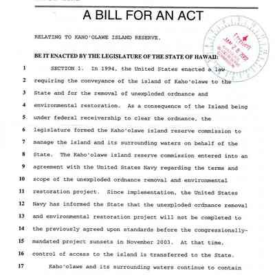 H.B. (House Bill) No. 2110