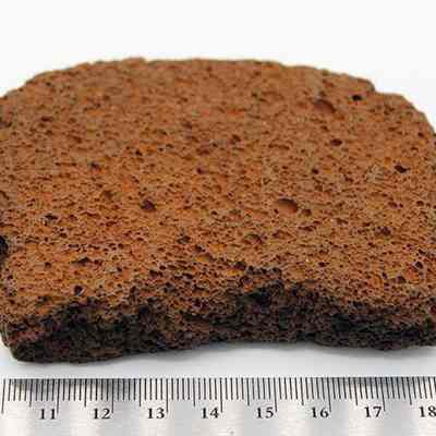 Closeup of reverse side of lava abrader: Origsize: 9 cm (L); Origformat: Artifact; Resolution: 200 dip