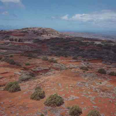 Aerial of Pu'u 'O Moa'ula Iki area