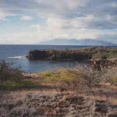 Kuheia Bay with Maui in background