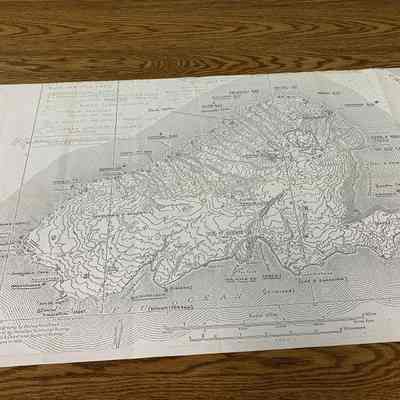 Map of Kaho'olawe with cultural resources: Origsize: 42" x 24"; Origformat: Document; Resolution: 72 dpi