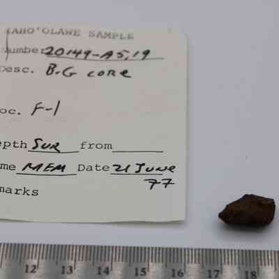 Basaltic glass core