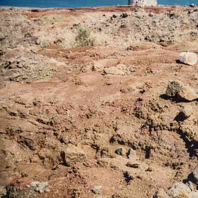 Hardpan terrain