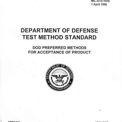 Department of Defense Test Method Standard