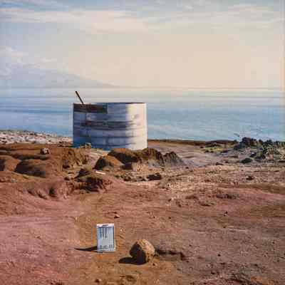 Metal water catchment structure