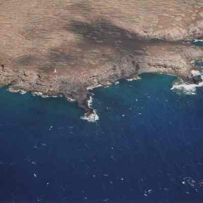 Aerial view of Southwest Point Lighthouse