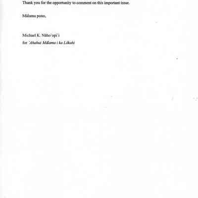 Ahahui DKOMP Testimony_11/26/1996 pg 3: Origsize: 8.5" x 11"; Origformat: Document; Resolution: 150 dpi