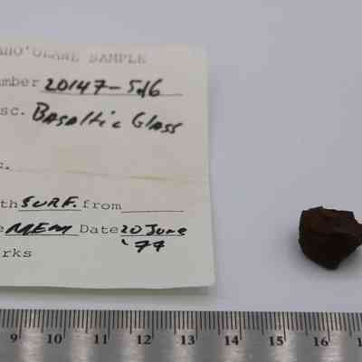 Small basaltic glass core