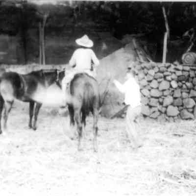 Two cowboys on Kahoolawe
