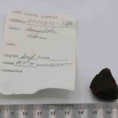 Basaltic glass