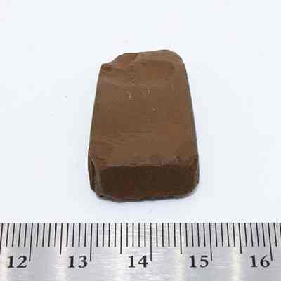Close up of small adze with wide end in forefront: Original size: 3.5 cm (L) x 2 cm (W; Original format: Artifact; Resolution: 200 dpi