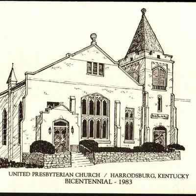 United Presbyterian Church Bicentennial Card