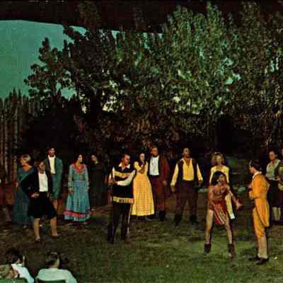 The Legend of Daniel Boone Postcard 2