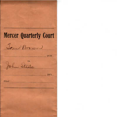 Quarterly Court Case: Tom Brown v. John Steele