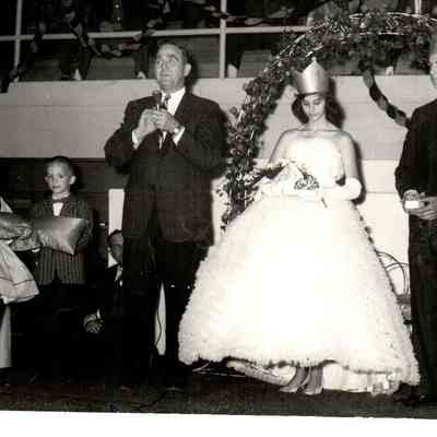 1961 Fall festival King and Queen