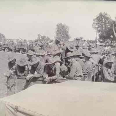 World War I Soldiers On the Move