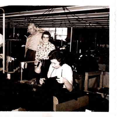 Seated (L to R) Patsy Combs, Nancy Royalty, and Marie Devine (Feb 1965)