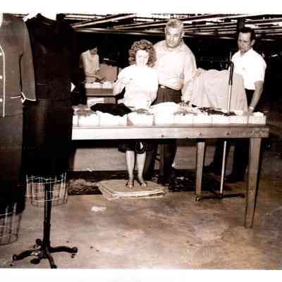 (L to R) Dorothy Carey, Ernie Rosenzweig, Davis (Bo) Fallis (Feb 1965)