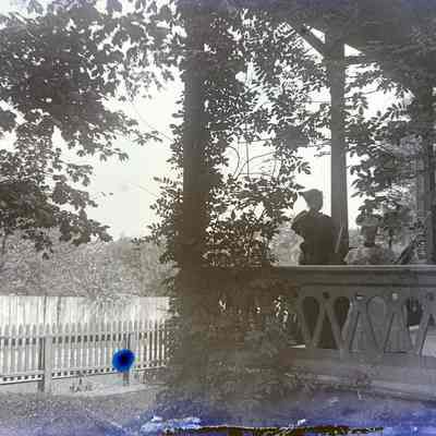 Young Girls on the Porch