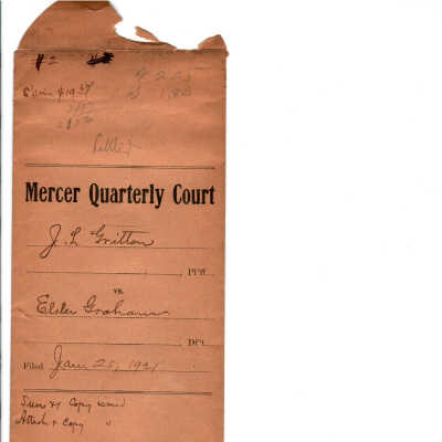 Quarterly Court Case: J.L. Gritton v. Graham Elster