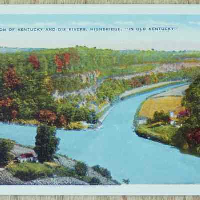 Junction of Kentucky and Dix Rivers at High Bridge