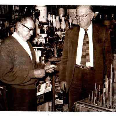B.F. Norfleet at Norfleet Hardware and Implement Co.