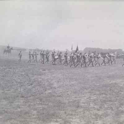 World War I Soldiers on the March