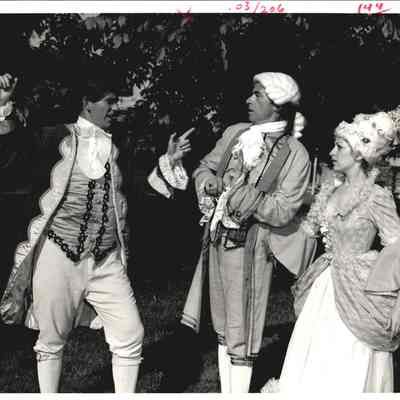 George Rogers Clark Argues for Harrodsburg