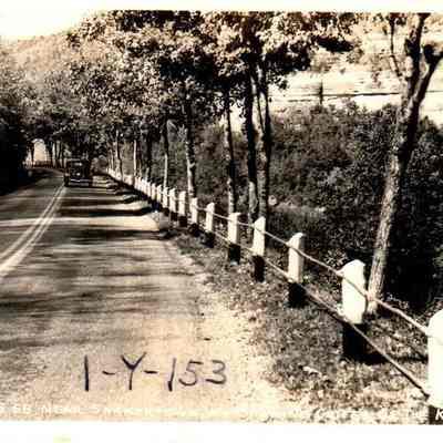 Driving Along the Palisades