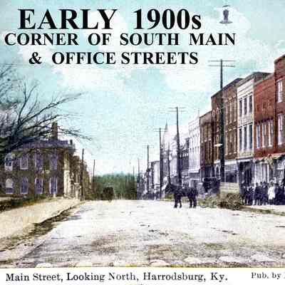 Corner of Main and Office Streets (Color)