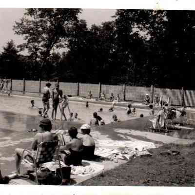 Opening of the Beaumont Inn Swimming Pool in June 1956
