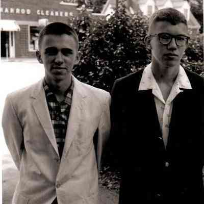 Ronnie Elliott (left) and James Price Royalty. (Dated 1959)