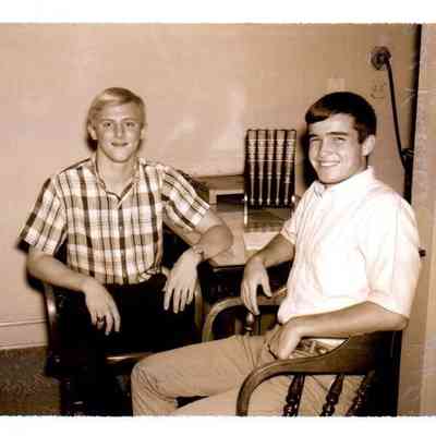 Bill Vanarsdall and Chris Trower (Sept 1965)