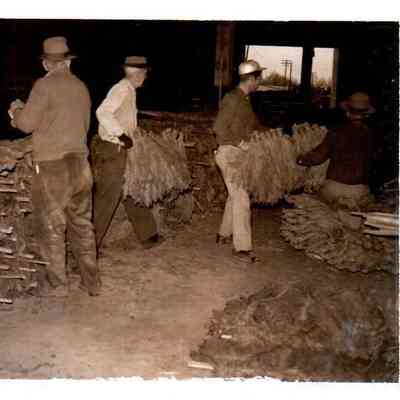 Pictured (L to R) are Lee Gorham, Eugene Gammon, Jame Tabscott, and (?) League in 1962