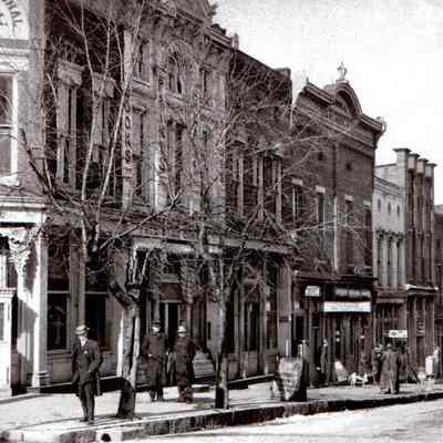 Mercer National Bank on Main St.