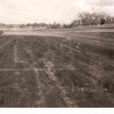 Construction of the airport in October 1958.