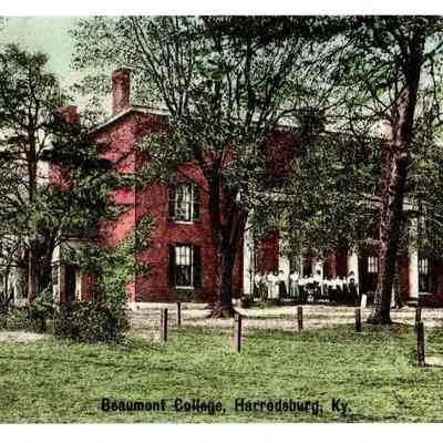 Beaumont College Postcard