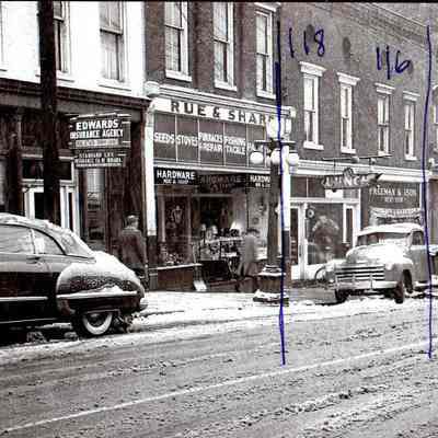 Main Street in Winter