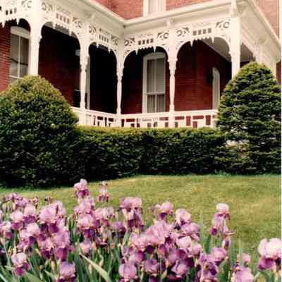 A.D. Price House in Bloom